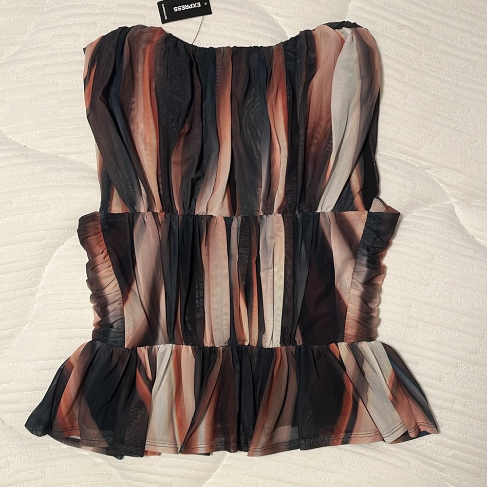 NWT Express Shell Multi Color Size Medium - Picture 2 of 4